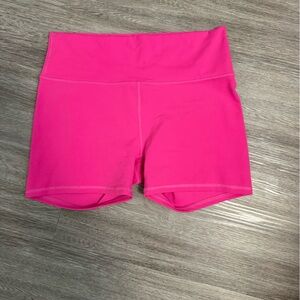 Fabletics Pink Bike Shorts